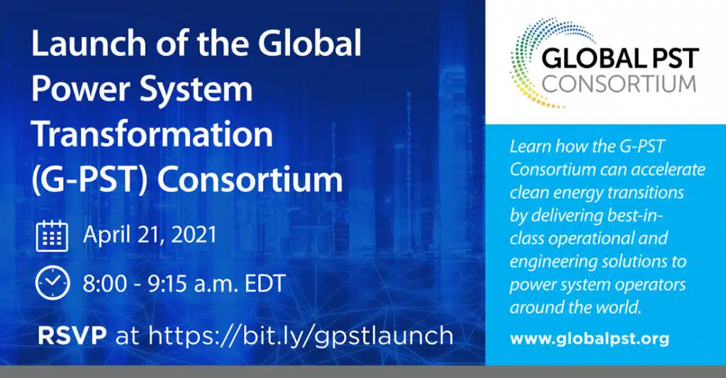 G-PST Launch Event Announcement