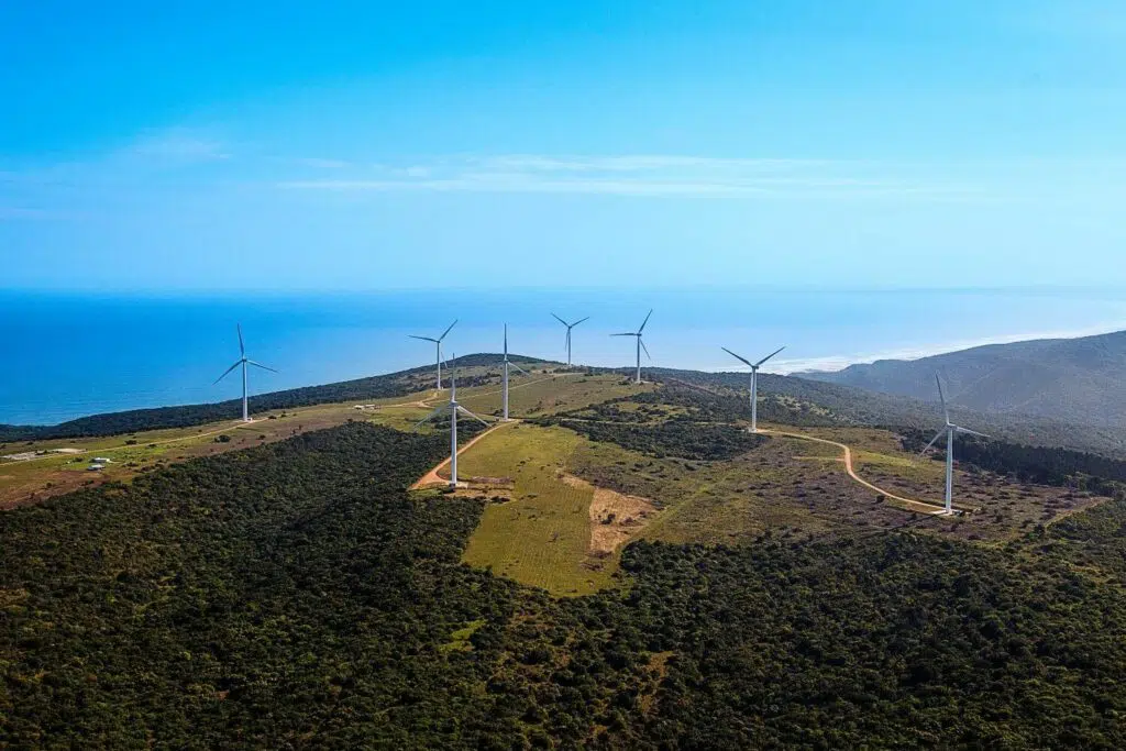 Metrowind van Stadens Wind Farm, South Africa