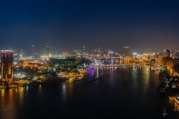 Cairo by night, Egypt