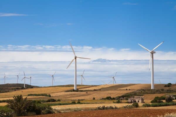 Wind farm in Tunisia