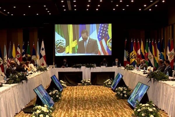 Jorge Rivera Staff, National Energy Secretary of Panama, at 5th ECPA Ministerial Meeting in Panama, 10 February 2022