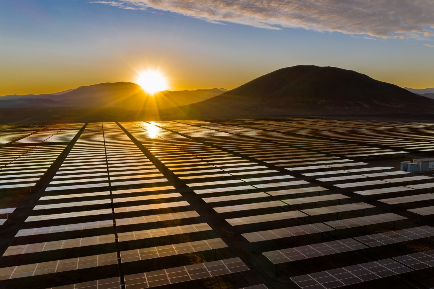 Solar farm, Atacama, Chile