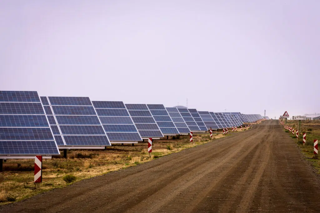Solar power plant De Aar, South Africa