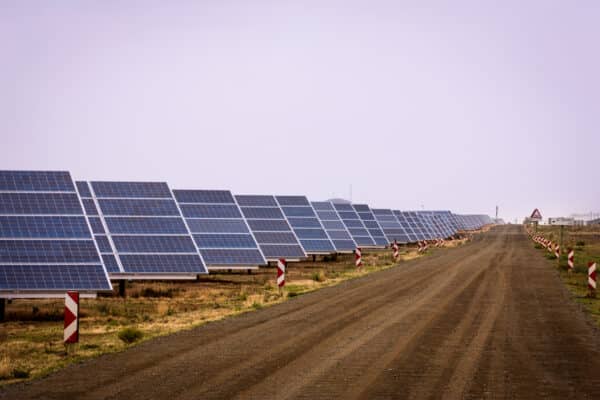 Solar power plant De Aar, South Africa