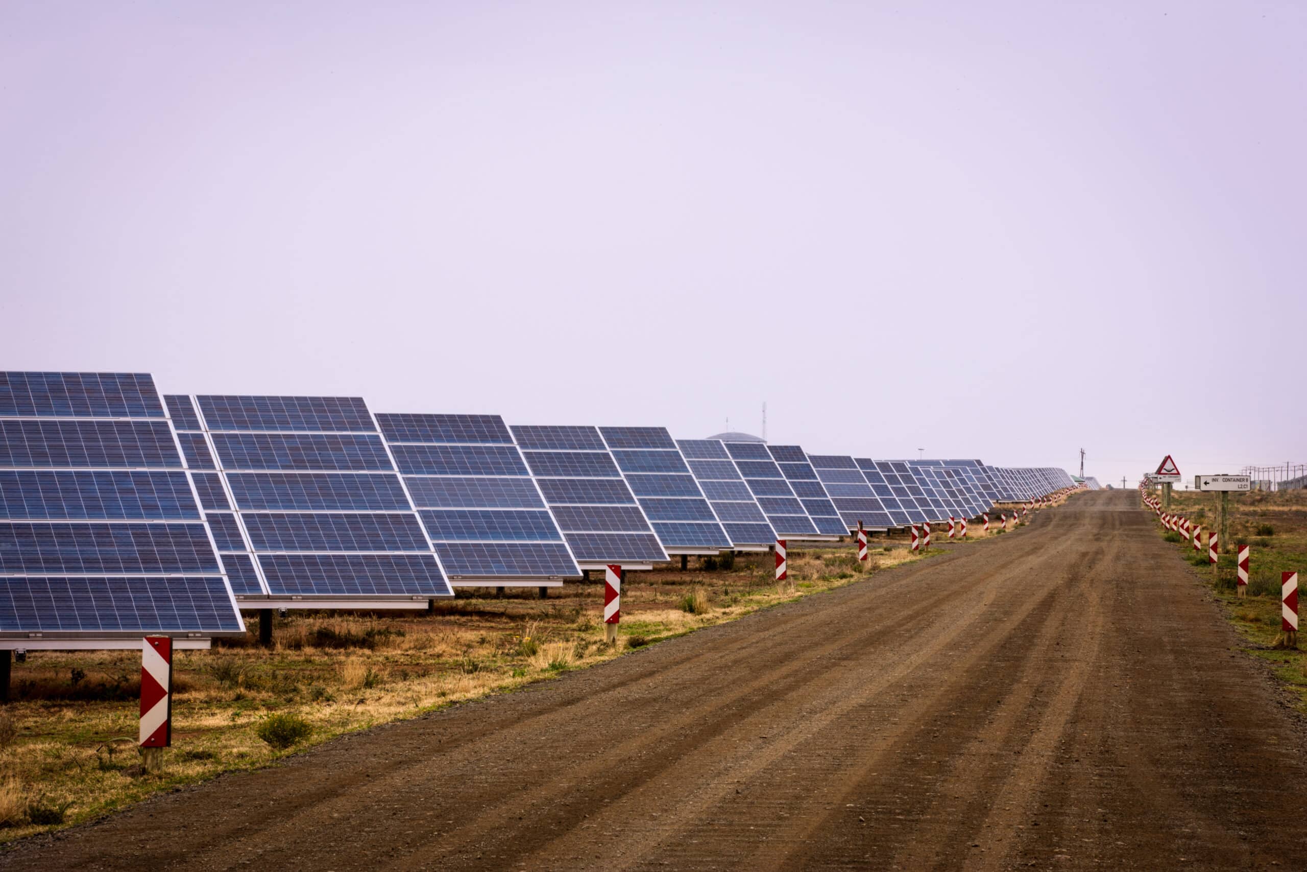 Solar power plant De Aar, South Africa