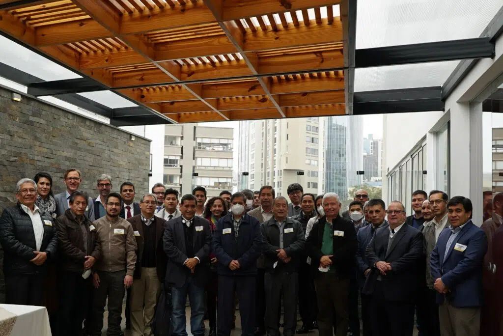 Experts and practitioners at COES vRE Forecasting workshop, Lima, Peru, 10 August 2022