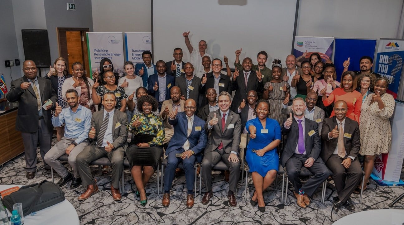 Group photo EU Green Power Transformation Forum 9 Nov, Mbabane, Eswatini