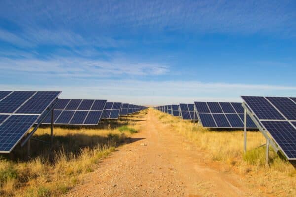solar farm, South Africa