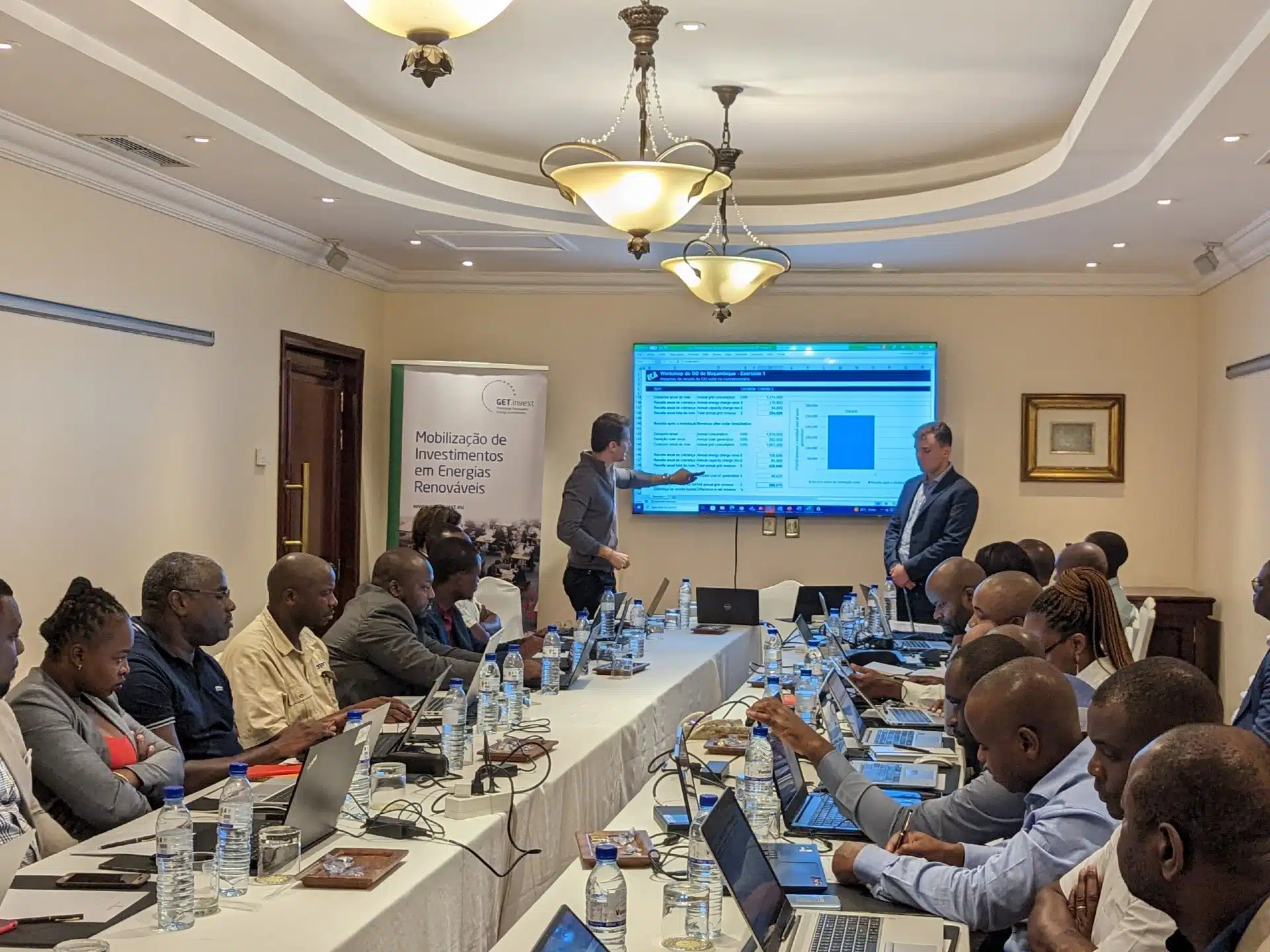 DG training in Maputo, Mozambique by GET.transform and GET.invest