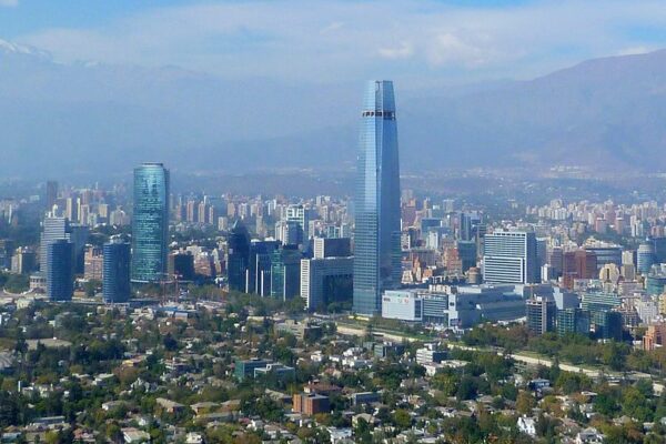 Skyline of Santiago de Chile, Chile