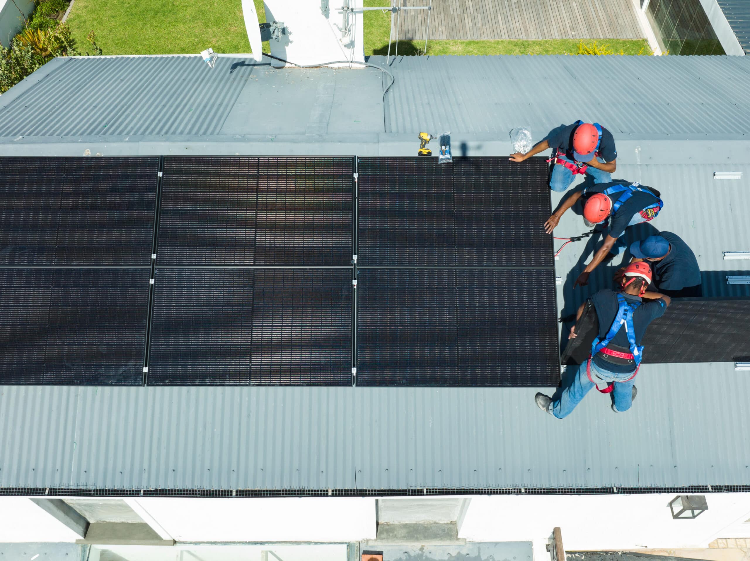 Rooftop solar installation, distributed generation