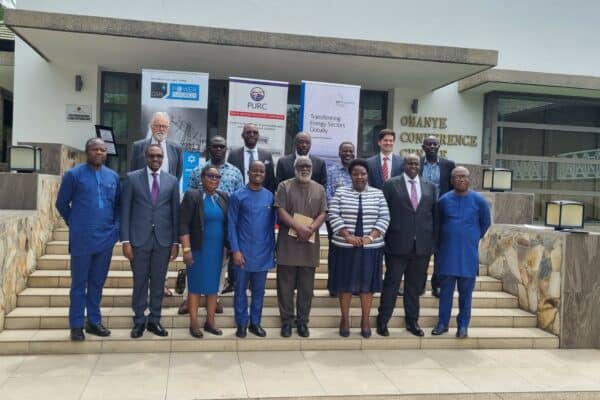 Delegates from African electricity regulatory authorities at the Third Meeting of the Peer Review and Learning Network (PRLN) in Accra, Ghana in April 2023.