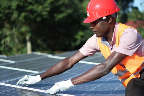 Solar pv installation in Uganda