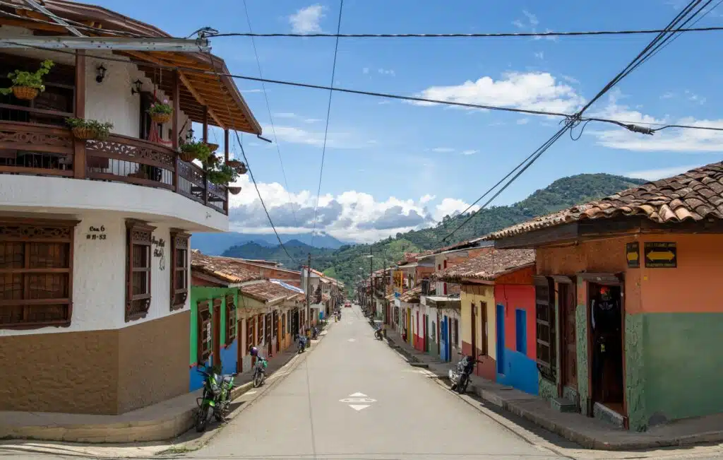Power Lines in Colombia