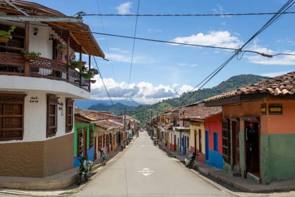 Power Lines in Colombia