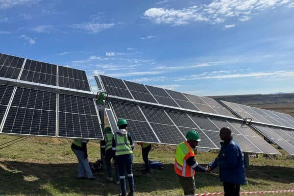 Solar park in Lesotho