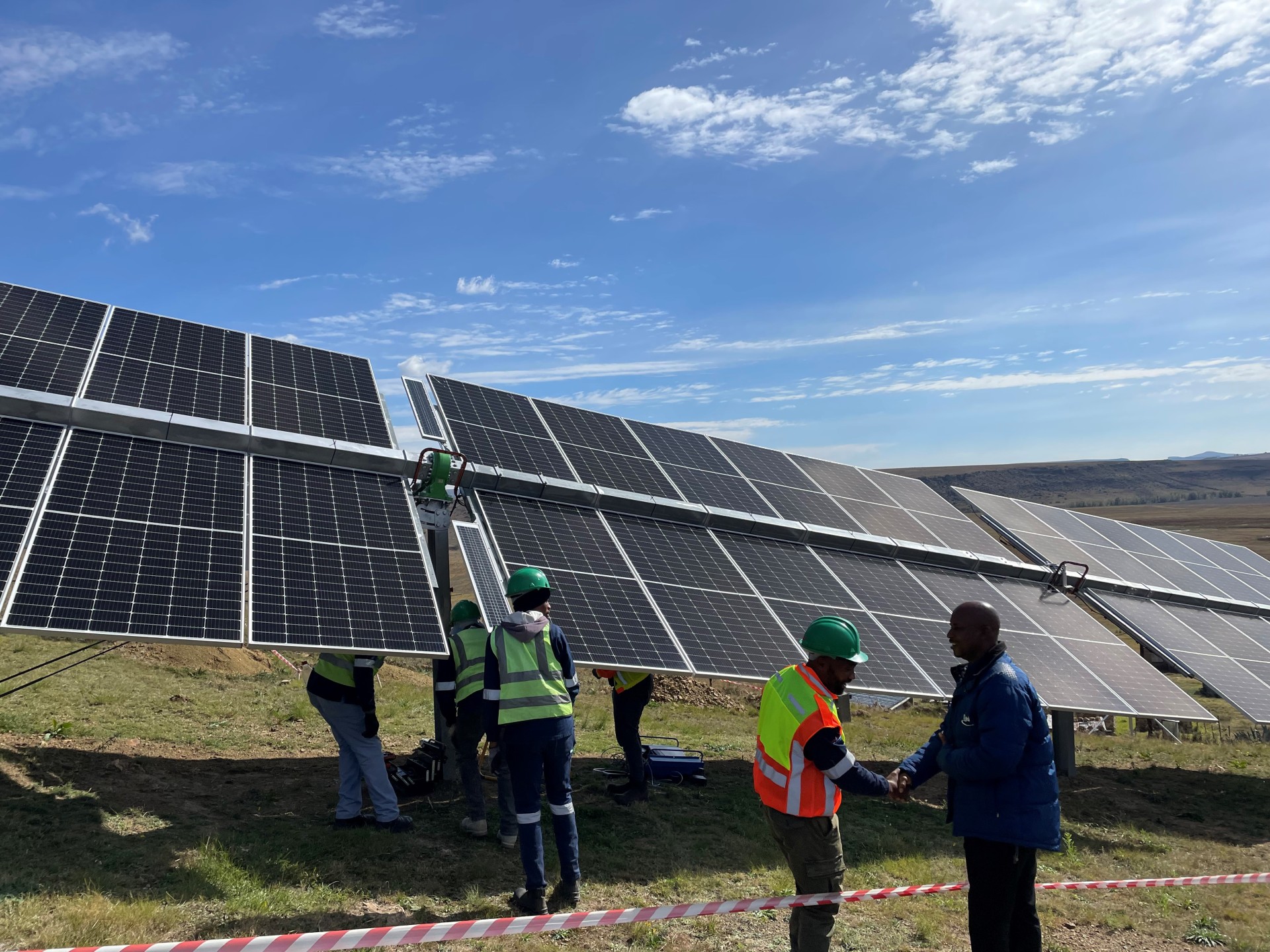 Solar park in Lesotho