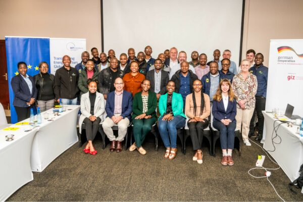 Group shot of participants at the Grid Code Review Workshop in Mbabane, September 2023