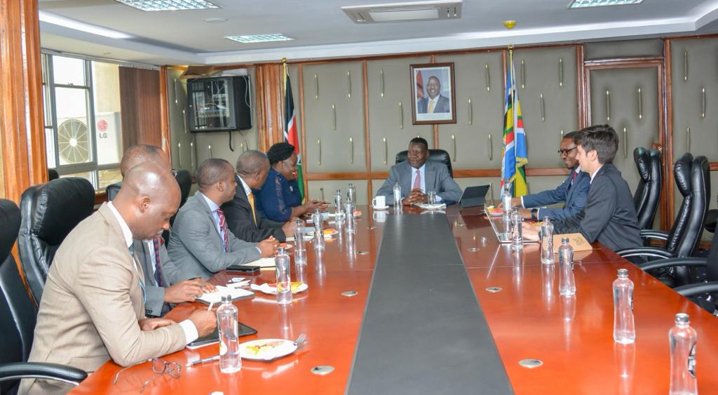 Energy Ministry meeting during 4th PRLN exchange in Nairobi, Kenya in November 2023.