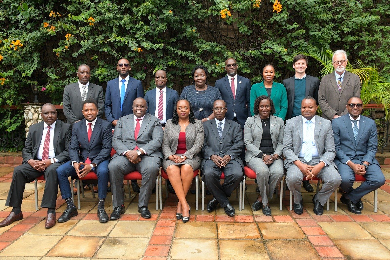 EPRA Board Members with PRLN Delegation in Nairobi, Kenya, November 2023.