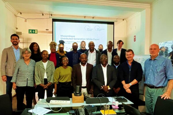 Working Group of the Distributed Generation Workshop hosted by MIREME and GET.transform in Maputo in November 2023.