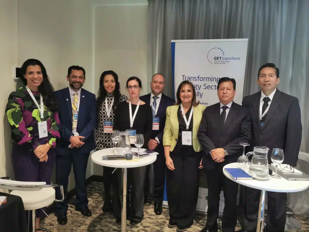 Panel Shot of the Regulators' Forum at the 8th Energy Week hosted by OLADE in November 2023