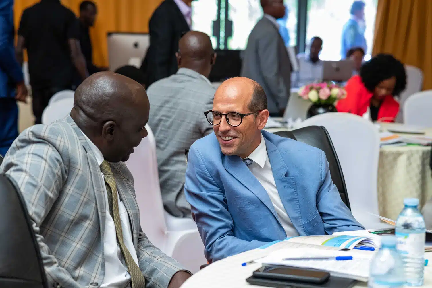 GIZ Energy Cluster Uganda in conversation with EU Delegation to Uganda at the Uganda Power Forum 2023