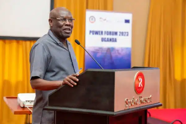 Energy Secretary of Uganda at the Uganda Power Forum 2023