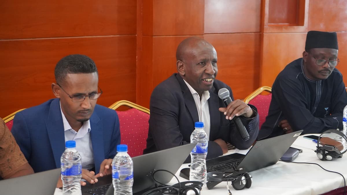 Speakers at AUDA-NEPAD's CMP and AfSEM Stakeholder Workshop in February 2024