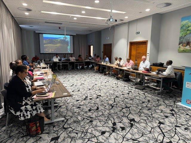 Room view of the Stakeholder Workshop for the Review of Eswatini's Electricity Legislation in December 2023