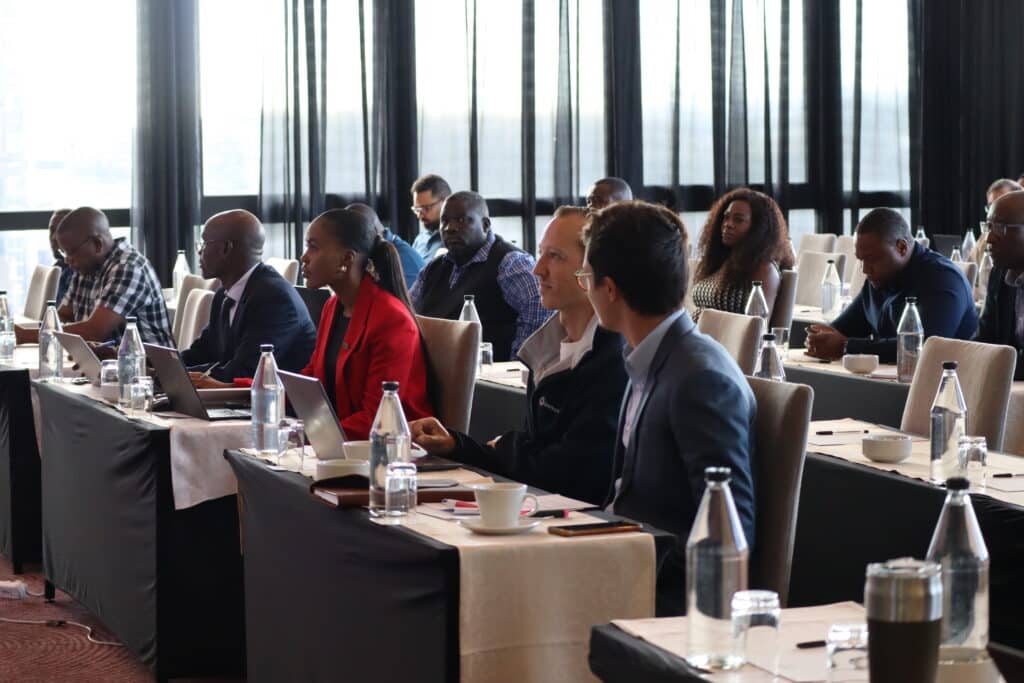 Namibia country coordinator Lovisa Neshilla, Room view at the Namibia Transmission connection guideline workshop