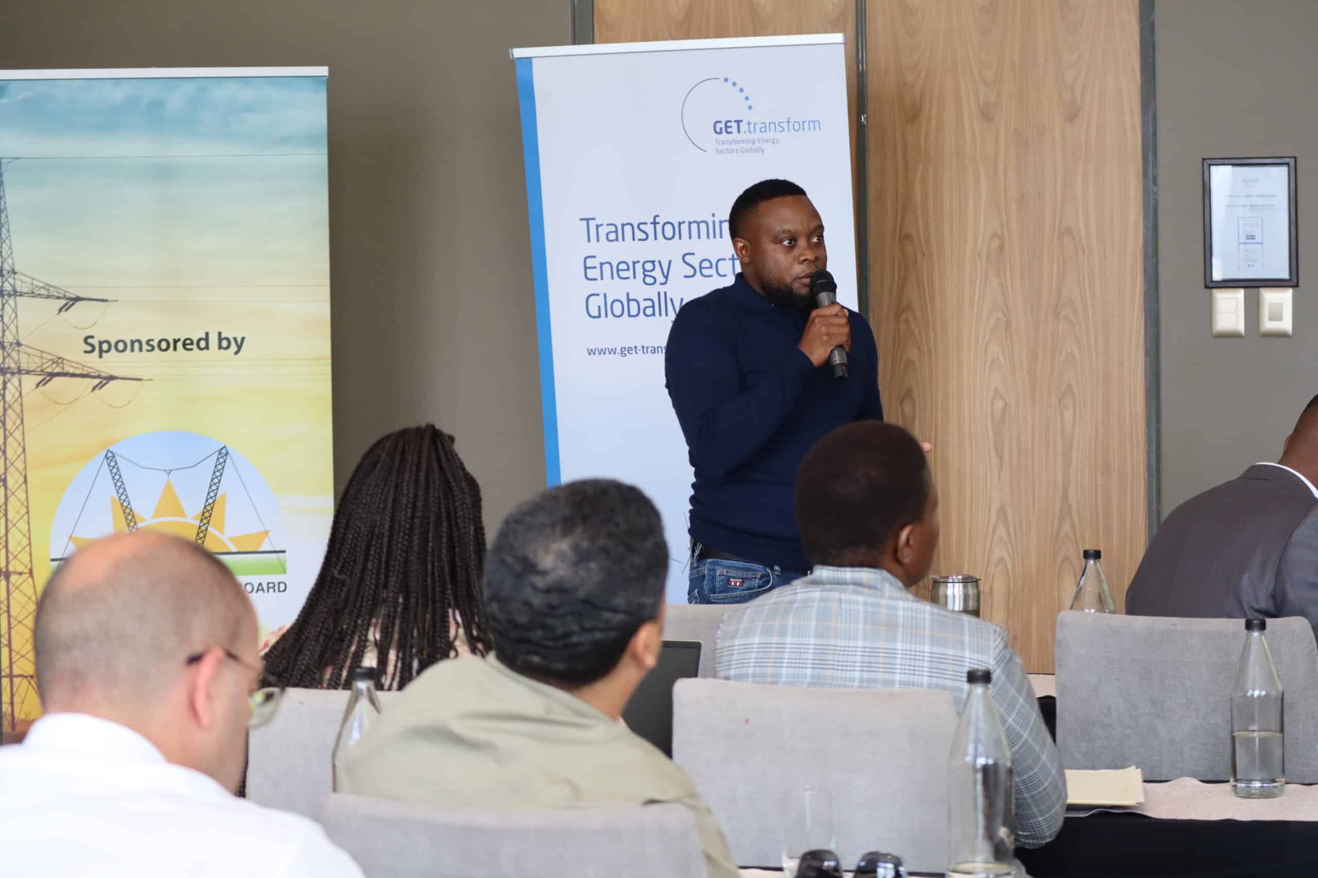 Speaker at the Namibia Transmission Connection Guideline workshop
