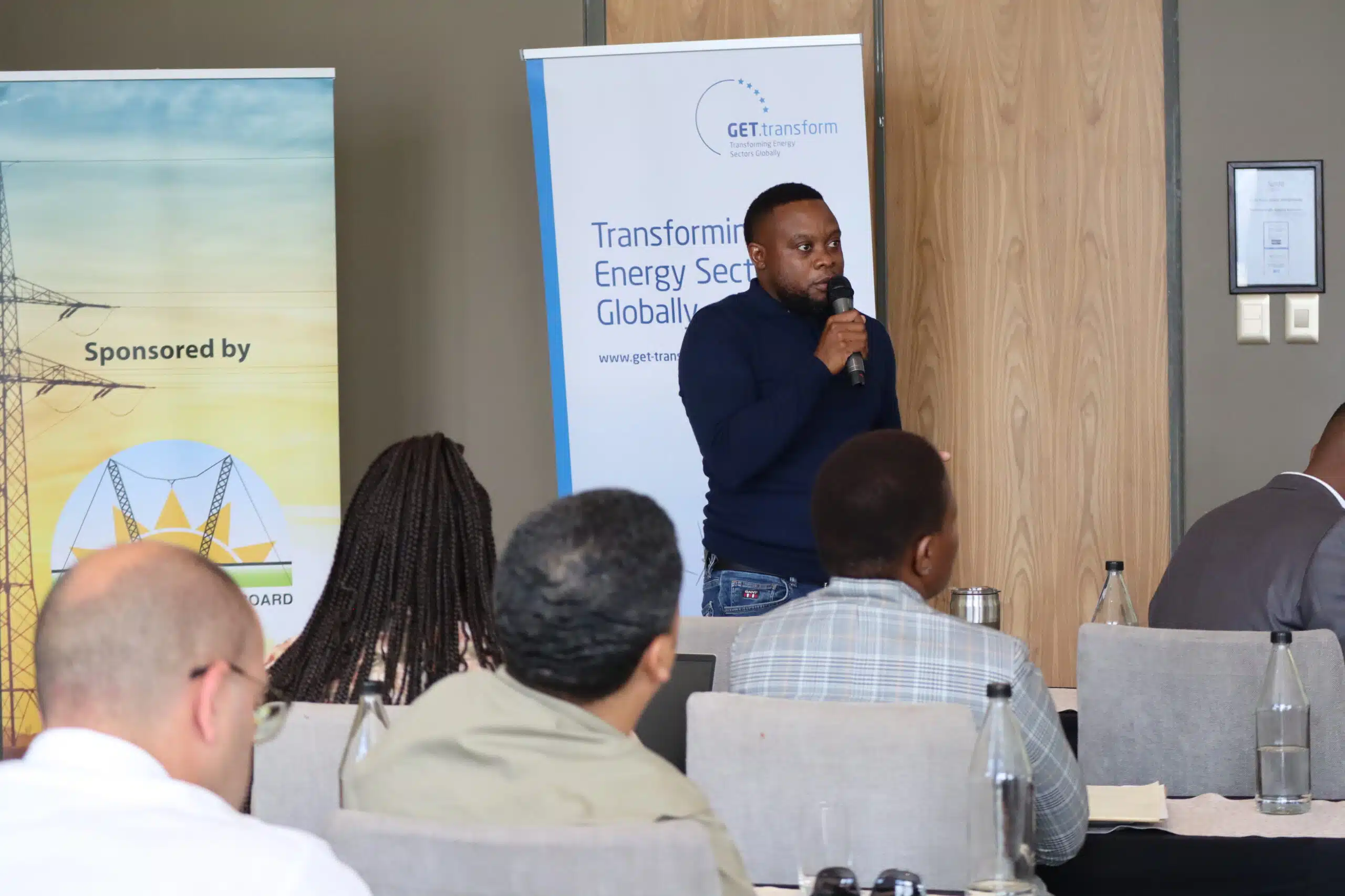 Speaker at the Namibia Transmission Connection Guideline workshop