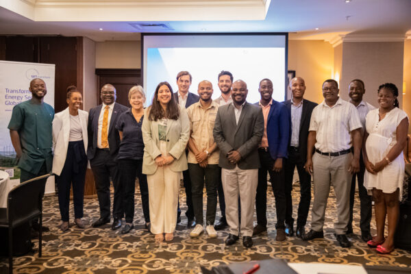 Group shot at the "Scaling Distributed Generation in Mozambique" event by GET.transform in partnership with ALER and AMER.
