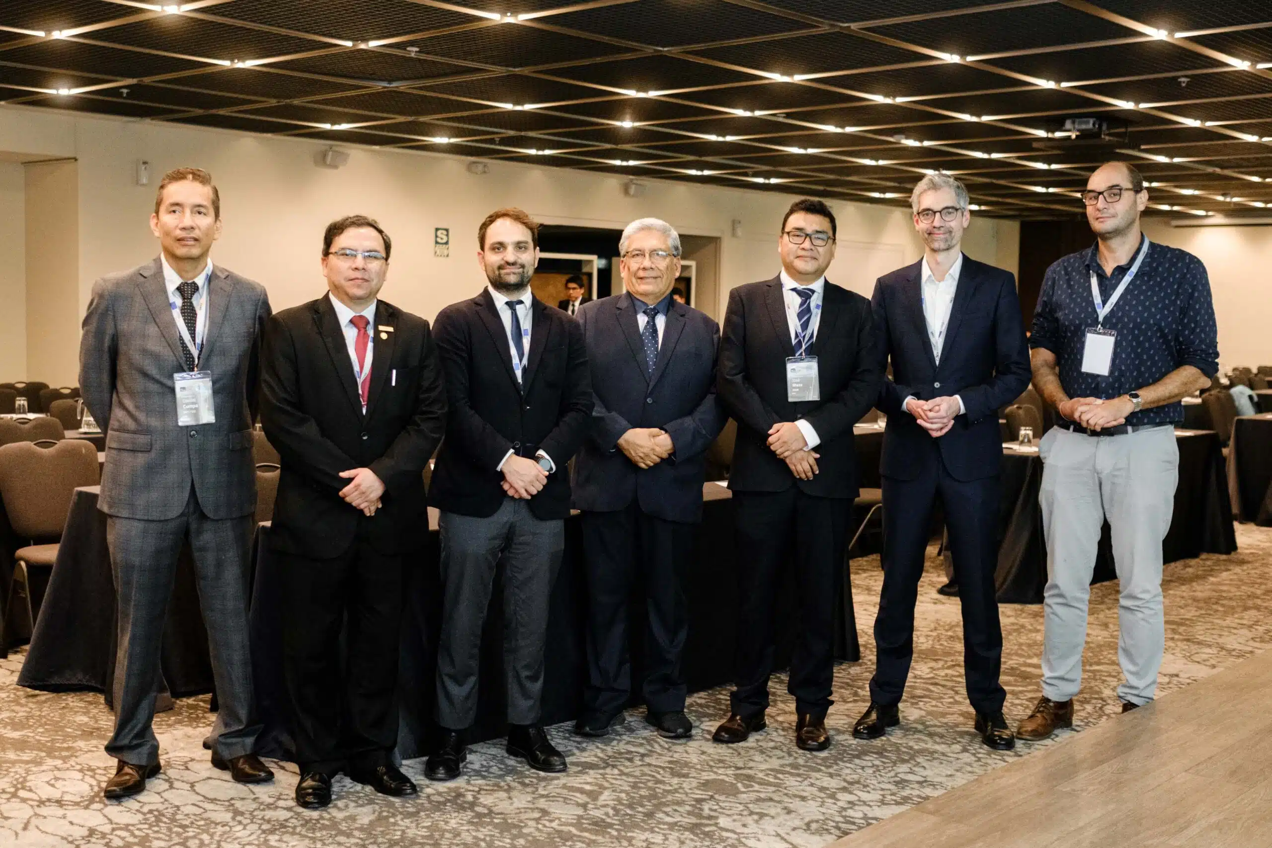 Representatives at the Innovation in the Energy Transition Event in Peru