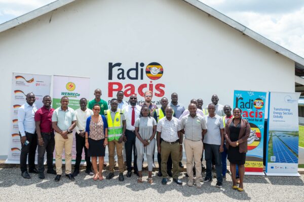 Participants at the Radio Pacis and WENRECo workshop