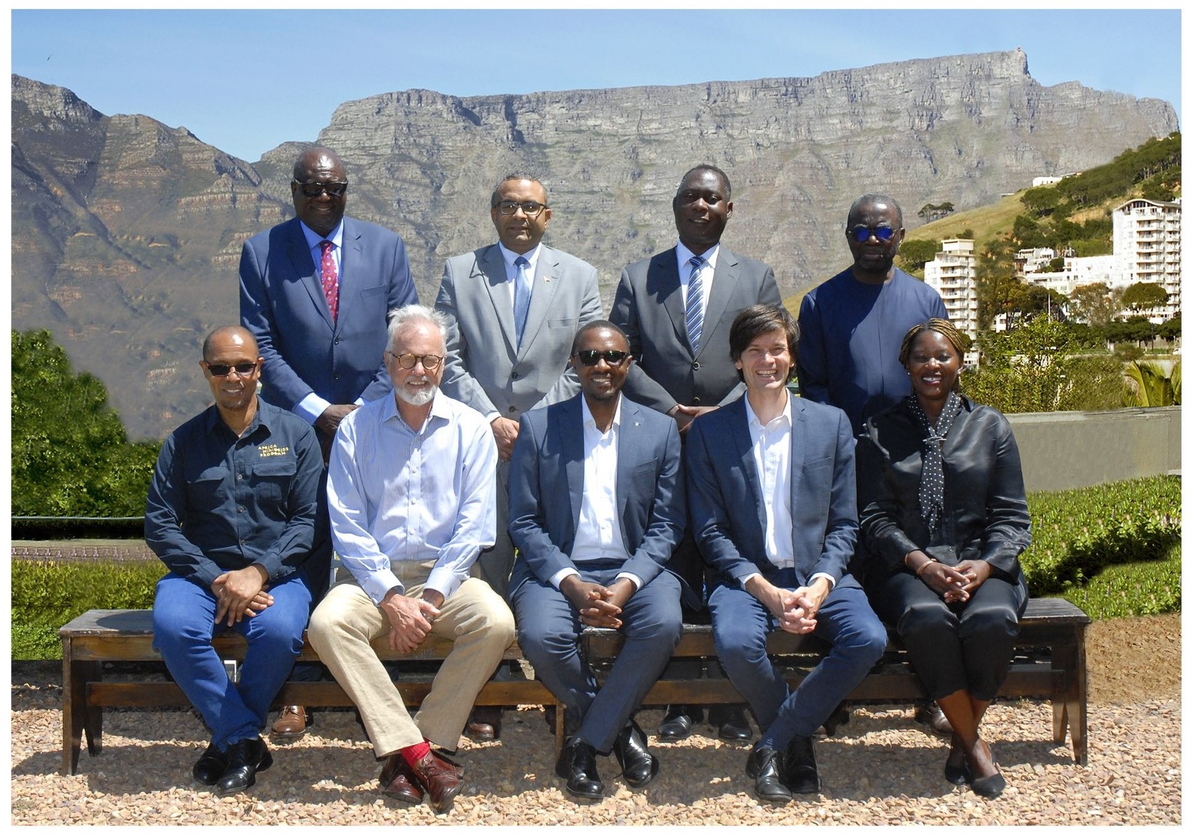 Group shot of regulator CEOs at the PRLN Induction Workshop in Cape Town, February 2025.