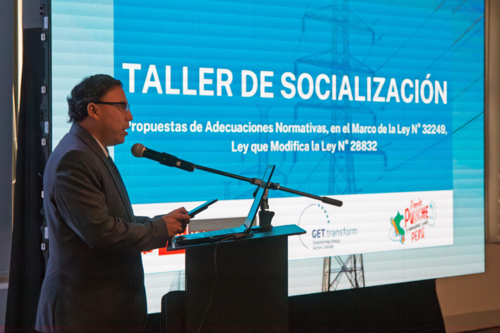 Impression from the Energy Sector Stakeholder Consultation in Peru, 16 April 2025