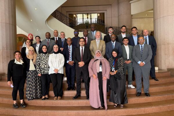 Group shot of the Peer Review and Learning Network Meeting in Cairo, November 2025